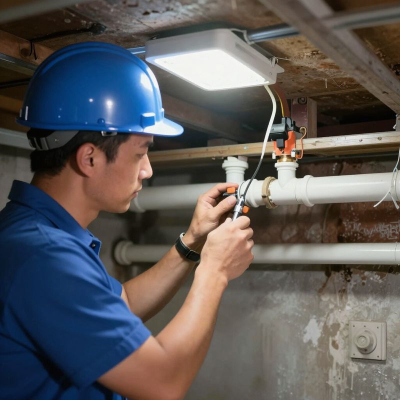 How to Finish a Pipe Repair With a Leak Test in Hannibal